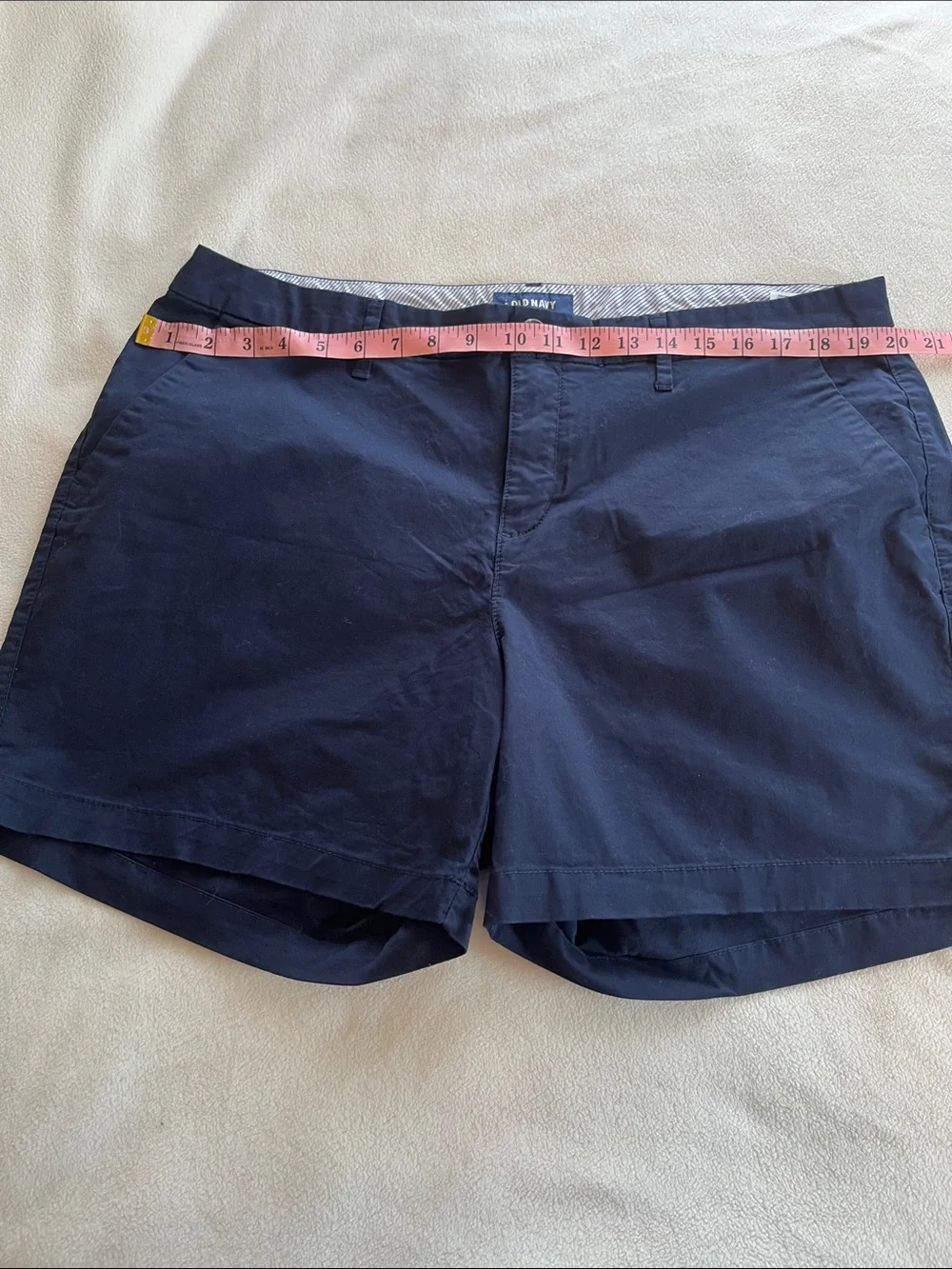 Old Navy Navy Women's Chino Bermuda Shorts